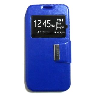 Capa Flip Samsung Galaxy J3 2017 C/ Apoio e Janela - Azul